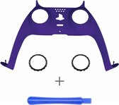 PS5 Controller Behuizing Shell - Paars Soft Touch - Cover Shell