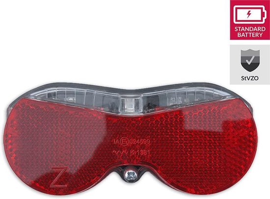 Lynx Firefly - Achterlicht - 3 LED's - Met 2 AAA batterijen — afbeelding 4