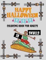 Halloween Coloring Book for Adults