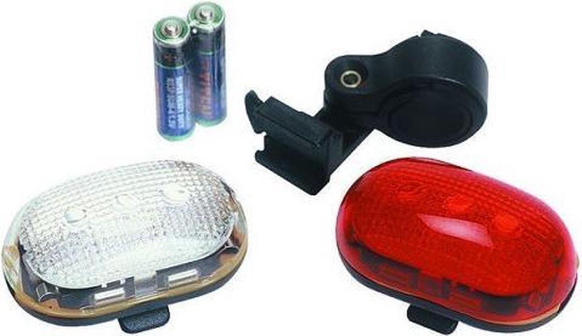 UNION verlichtingset 3x led rood en wit (bulk)