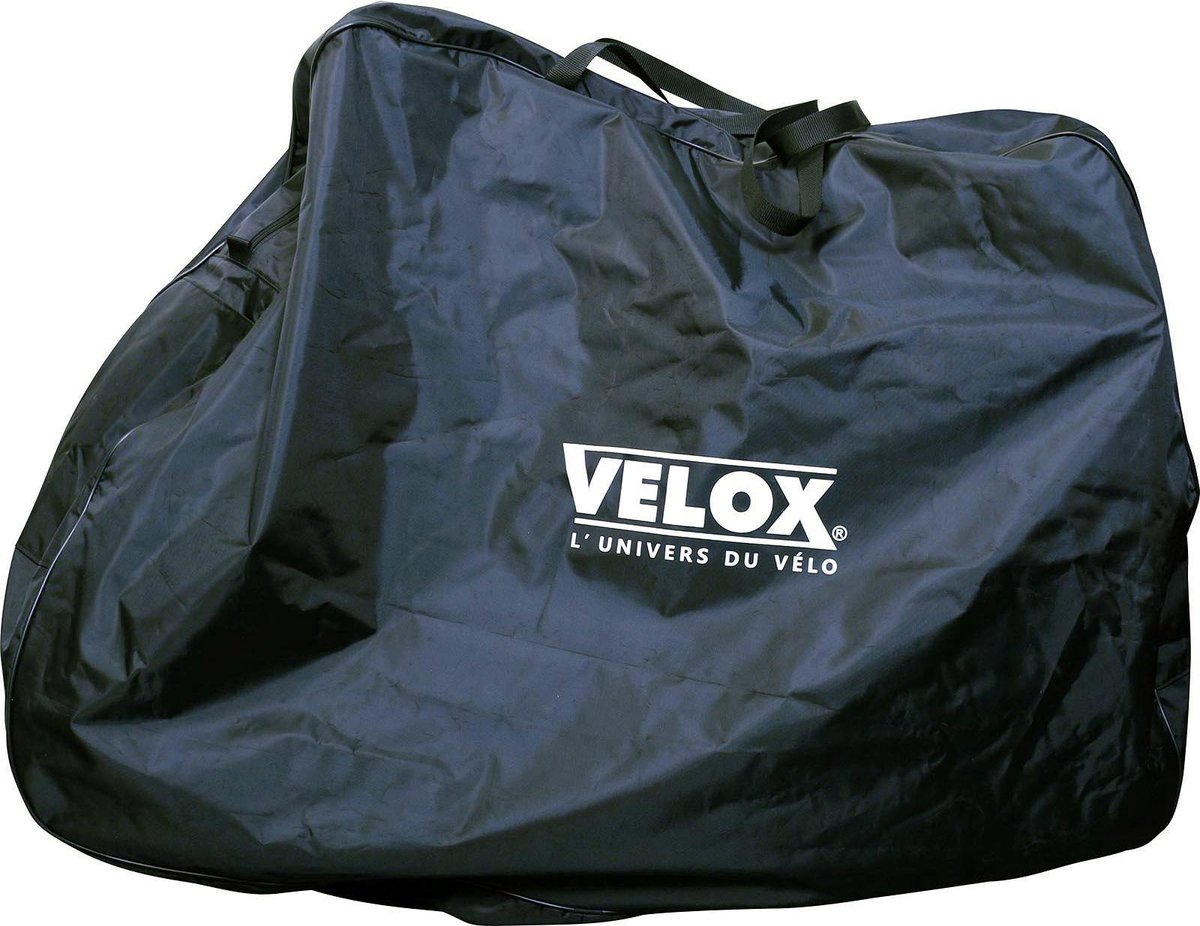 Velox Fiets transporttas zwart met vakken voor wielen