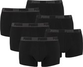 Puma Basic 6-Pack Boxershorts Zwart