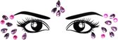 DW4Trading Gezichtsversiering - Gezichtsjuwelen - Tattoo Sticker - Face Jewels -  Festival - Decoratie Crystal 8