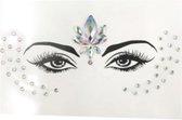 DW4Trading® Gezichtsversiering decoratie crystal 12