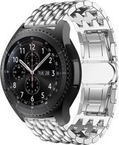 Samsung Galaxy Watch draak stalen band - zilver - 41mm / 42mm