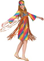 Hippie Kleed Sanna | Maat 36-38 | Verkleedkleding