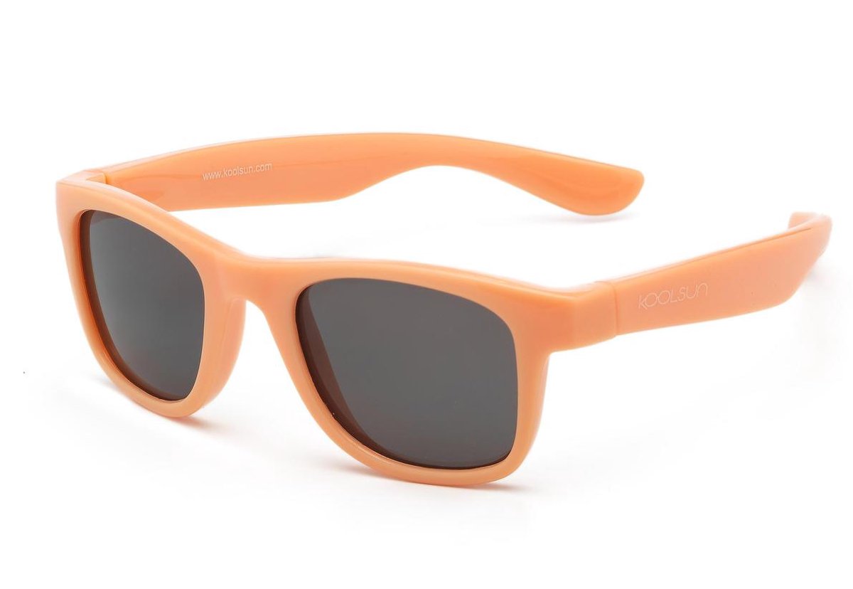 KOOLSUN - Wave - kinder zonnebril - Papaya - 1-5 jaar - UV400 Categorie 3