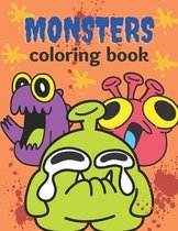 Monster coloring book