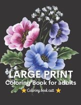 Large Print Coloring Book