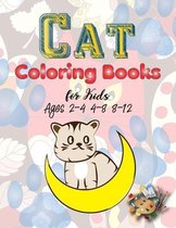 Cat Coloring Books for Kids Ages 2-4 4-8 8-12