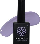 Paarse gel nagellak - Pearly Purple 009  Gel nagellak  - 15ml - De Nagel Shop - Gelnagels Nagellak