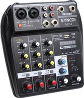 Synco Audio – MC4 – Mengtafel 4-kanaals