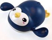 Badspeeltje Pinguin - Opwindbaar Badspeelgoed - Water Speelgoed voor in Bad - Blauw - Vanaf 1 jaar