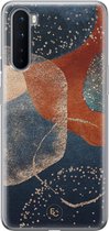 OnePlus Nord hoesje - Abstract Terracotta - OnePlus Nord case - Soft Case Telefoonhoesje - Multi