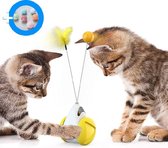 Kattenspeeltjes Intelligentie Kattenspeelgoed Katten Kat Cat Toy Kitten - Geel Balans Speelgoed - Dutchwide