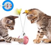 Kattenspeeltjes Intelligentie Kattenspeelgoed Katten Kat Cat Toy Kitten - Roze Balans Speelgoed - Dutchwide