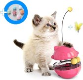 Kattenspeeltjes Intelligentie Kattenspeelgoed Katten Kat Cat Toy Kitten – Roze Voeding Dispenser Speelgoed  - Dutchwide