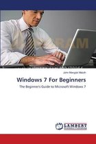 Windows 7 For Beginners