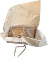 Li-Leigh Baby Giftset Crispy, eetsetje van bamboe + romper en broekje, kleur: creme, maat: 74