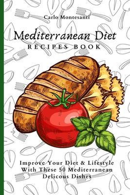 Mediterranean Diet Recipes Book - cover