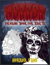 Horror Coloring Book for Adults