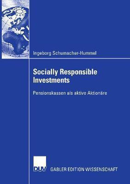 Socially Responsible Investments, SchumacherHummel
