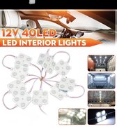 S&L Led 40 leds met Samsung chip laadruimte verlichting waterdicht I 12V I voor lwb van Vrachtwagens sprinter/transit/ducato/vw