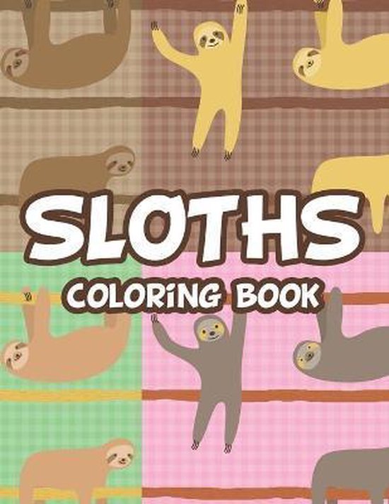 Sloth Coloring Book - cover