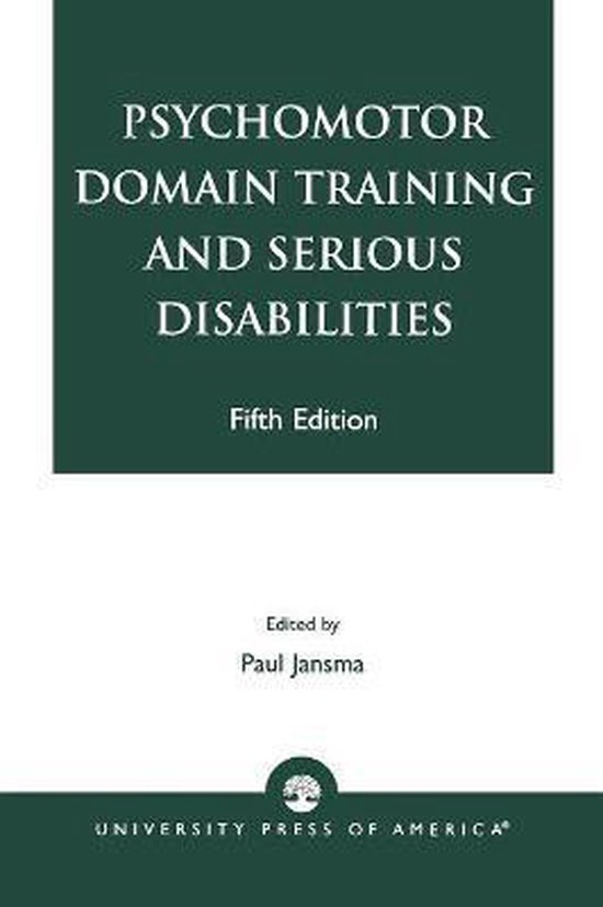 Psychomotor Domain Training and Serious Disabilities - cover