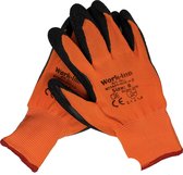 Handschoenen voor klussen of tuin - Tuinhandschoenen - Werkhandschoenen - M t/m XXL - Oranje