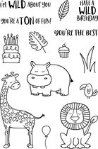 Wild Clear Stamps (JD068) (DISCONTINUED)