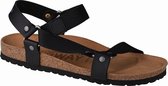 Geographical Norway Sandalias Planas Tiras GNM20404-01, Mannen, Zwart, sandalen, maat: 41 EU