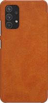 Samsung Galaxy A32 4G Hoesje - Qin Leather Case - Flip Cover - Bruin
