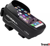 Fietsaccessoires, fietszadeltas, waterdicht touchscreen, mountainbike telefoontas, outdoor.