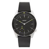 Komono Ray Legacy Leather Black W4406 Horloge Stopwatch