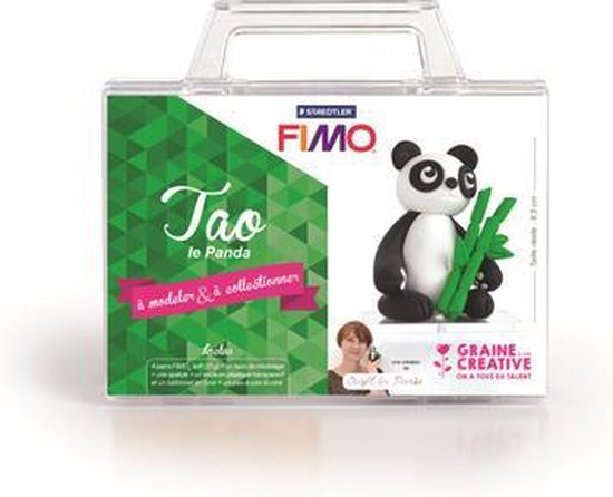 Graine Creative Set Pâte Polymère Fimo Tao le Panda | bol.com