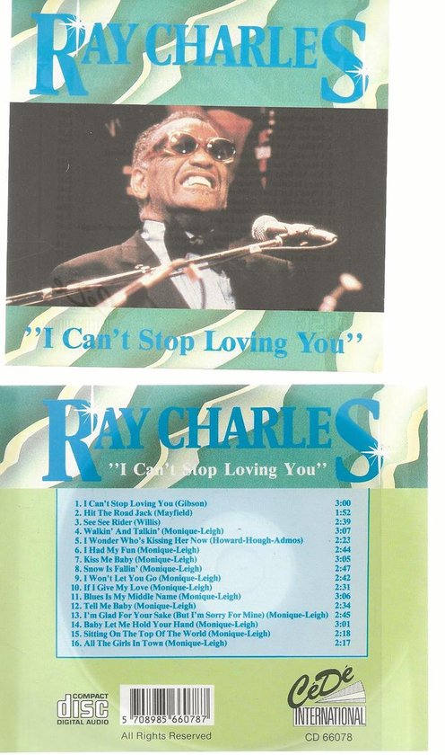 I Can't Stop Loving You - Ray Charles
