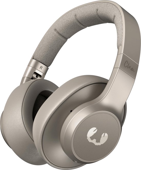 Fresh 'n Rebel Clam ANC - Over-ear koptelefoon draadloos - Active Noise Cancelling - Silky Sand - Beige
