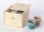 Costa Nova - grespresso - coffret cadeau - multicolore - 8 tasses à expresso