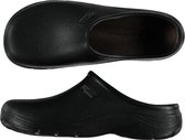 Klompen Heren - Tuinklompen Heren Zwart - Zwart - Maat 44 - Alternatief Crocs Slippers Heren