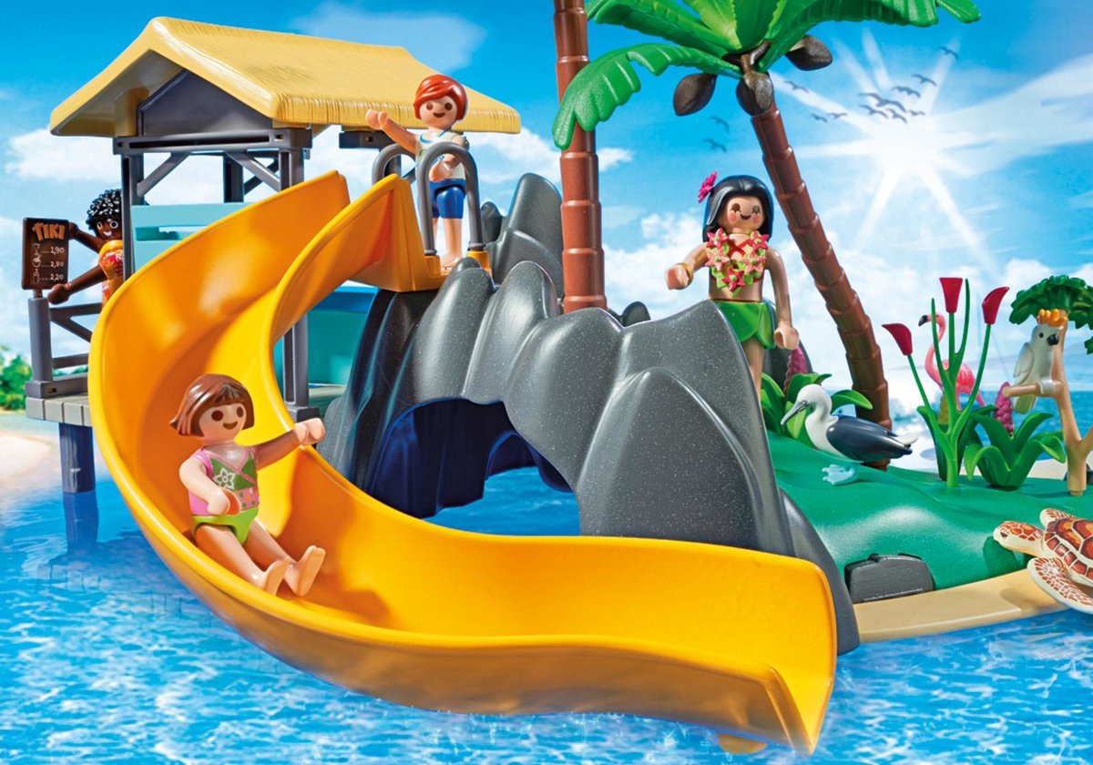 PLAYMOBIL Vakantie-eiland met strandbar - 6979 — afbeelding 8