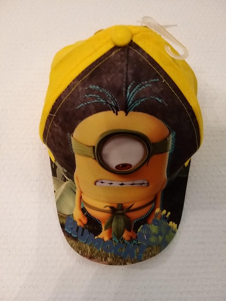 Minions cap; geel 52 cm