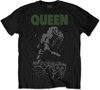 Queen - News Of The World 40th Full Cover Heren T-shirt - M - Zwart