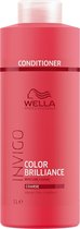 Wella - Invigo Color Brilliance Conditioner - weerbarstig haar