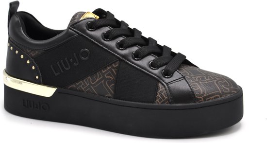 Liu Jo- sneakers- dames- zwart- bruin | bol.com