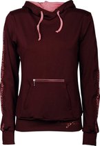 HH hoodie Just Ride Rosegold Bordeaux