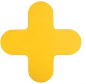 X-stuk -   Geel  290 x 290 mm Anti-slip-vloersticker