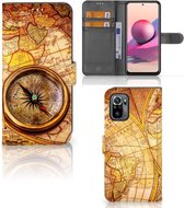 GSM Hoesje Xiaomi Redmi Note 10S | 10 4G | Poco M5s Magnet Case Kompas