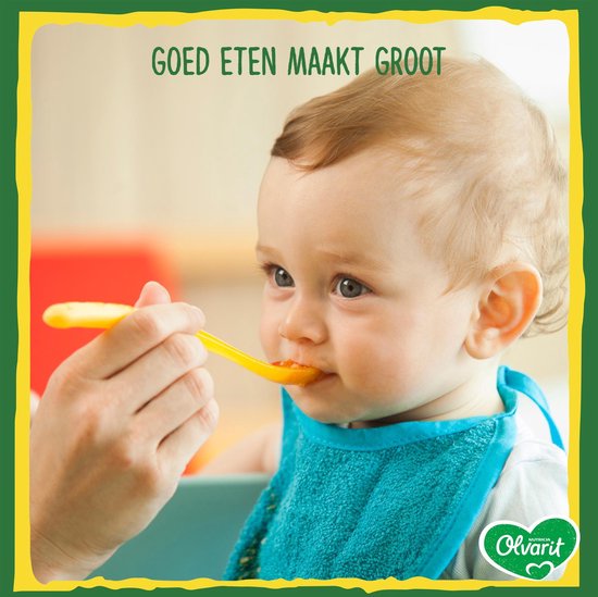 Olvarit Fruithapje 8+ Maanden - Peer Appel Zuivel - 6 x 200g van Olvarit — afbeelding 5
