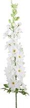 Viv! Home Luxuries Ridderspoor extra groot - zijden bloem - wit - topkwaliteit